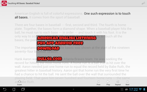 American English Listening Pro App Android Free Download