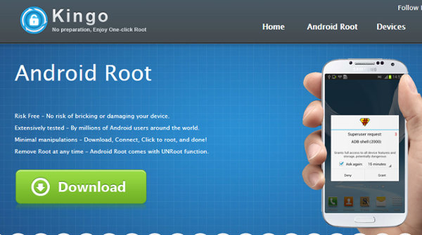 Kingo Android Root Free download