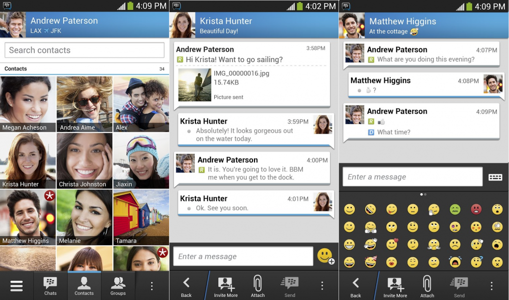 BBM Blackberry Messenger screenshot 3