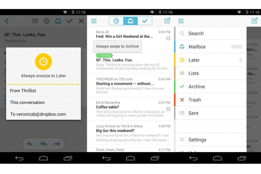 Mailbox screenshot 3