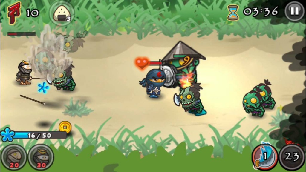 Ninja And Zombies screenshot 4