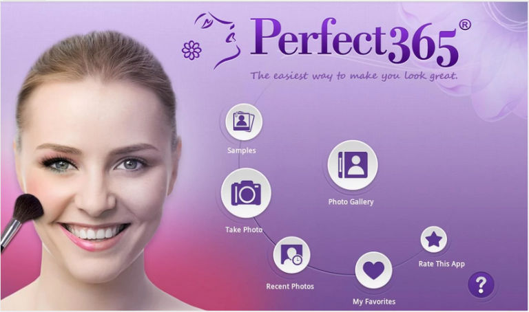 Perfect365 One Tap Makeover logo App Android Free Download