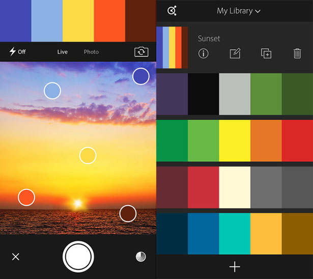 Adobe Color CC screenshot 2