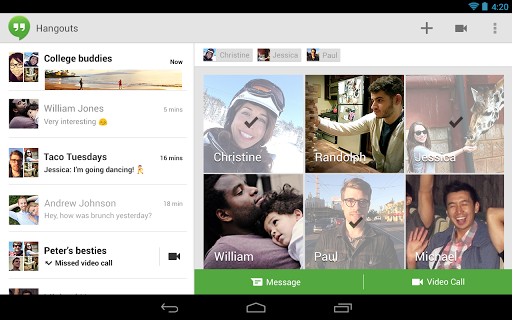 Hangouts Replaces Talk screenshot 6