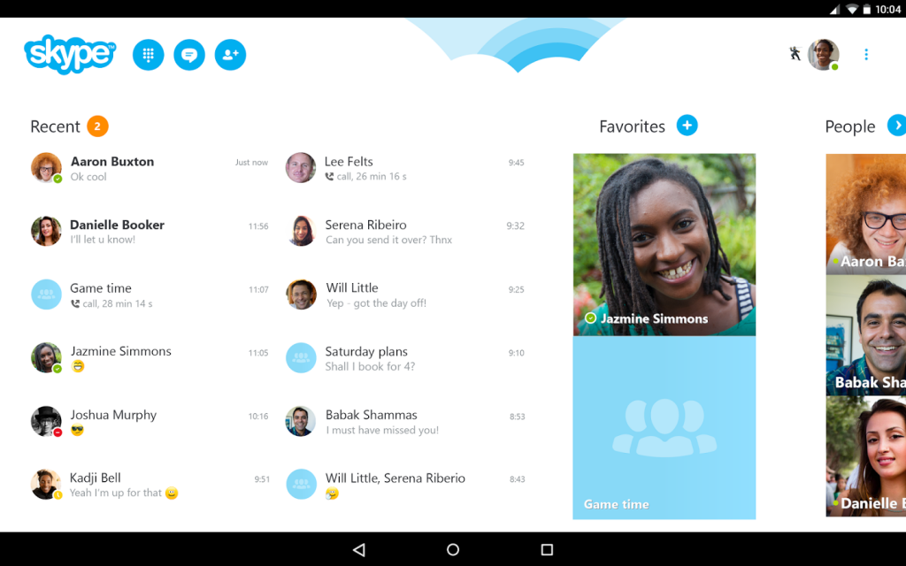 Skype IM And video calls screenshot 3