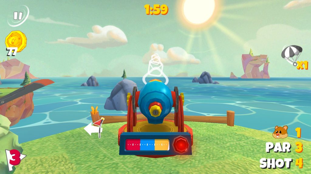 Boom Boom Hamster Golf screenshot 4