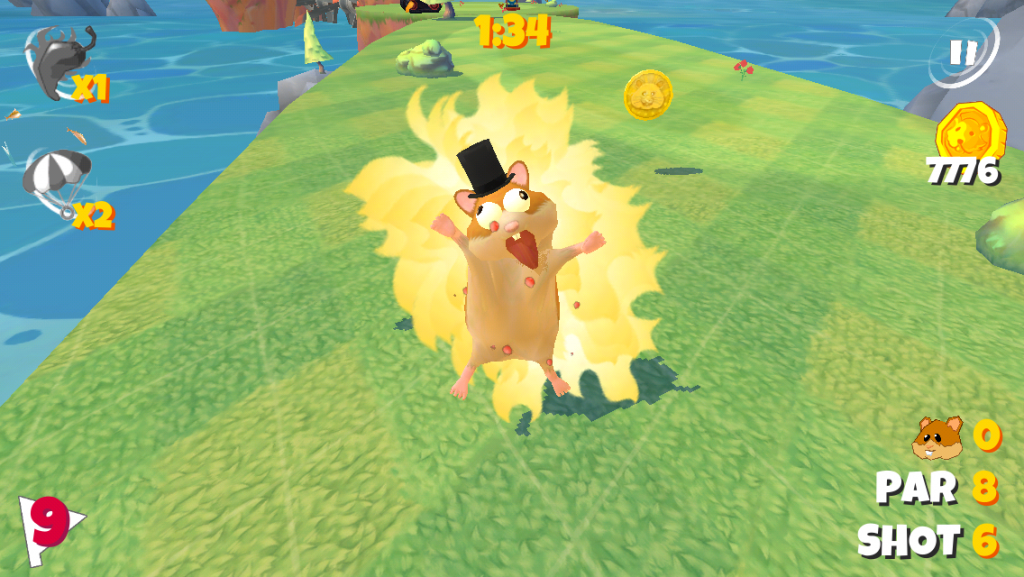 Boom Boom Hamster Golf screenshot 3