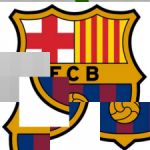 Football logo puzzle quiz icon