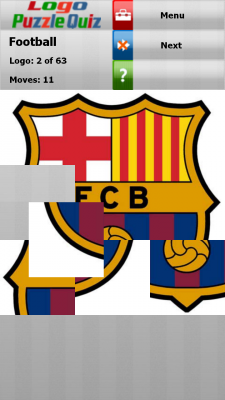 Football logo puzzle quiz Game Android Free Download