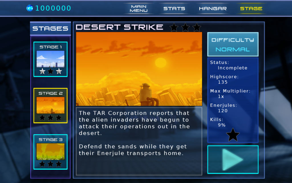 Jets Aliens Missiles Demo screenshot 5