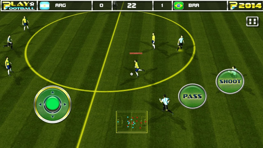 Play Football 2014 Real Soccer screenshot 4