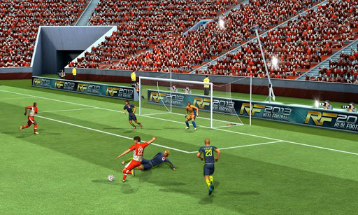 Play Football 2014 Real Soccer screenshot 3