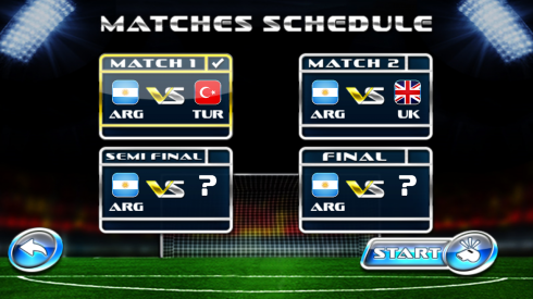 Play Football 2014 Real Soccer screenshot 2