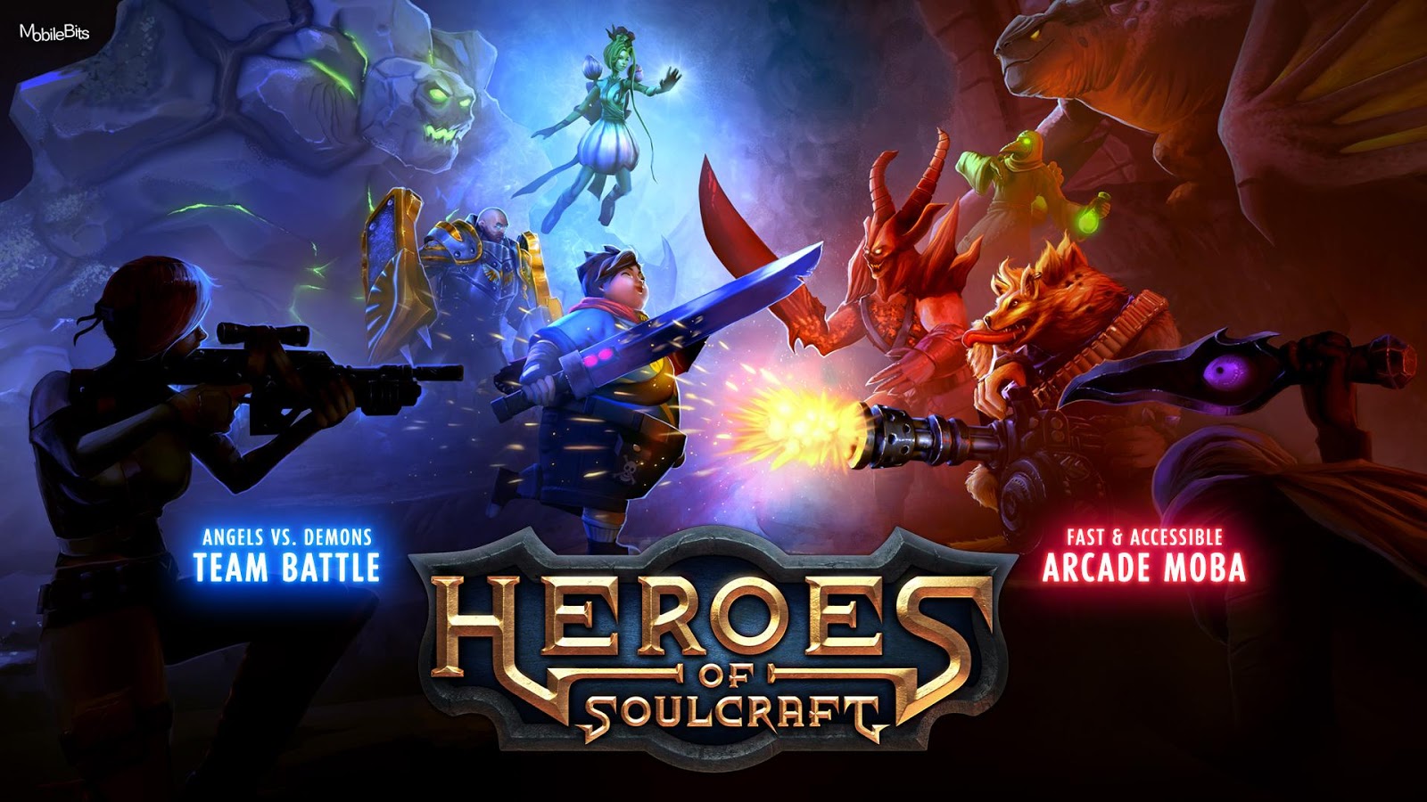 Heroes of SoulCraft MOBA Game Android Free Download