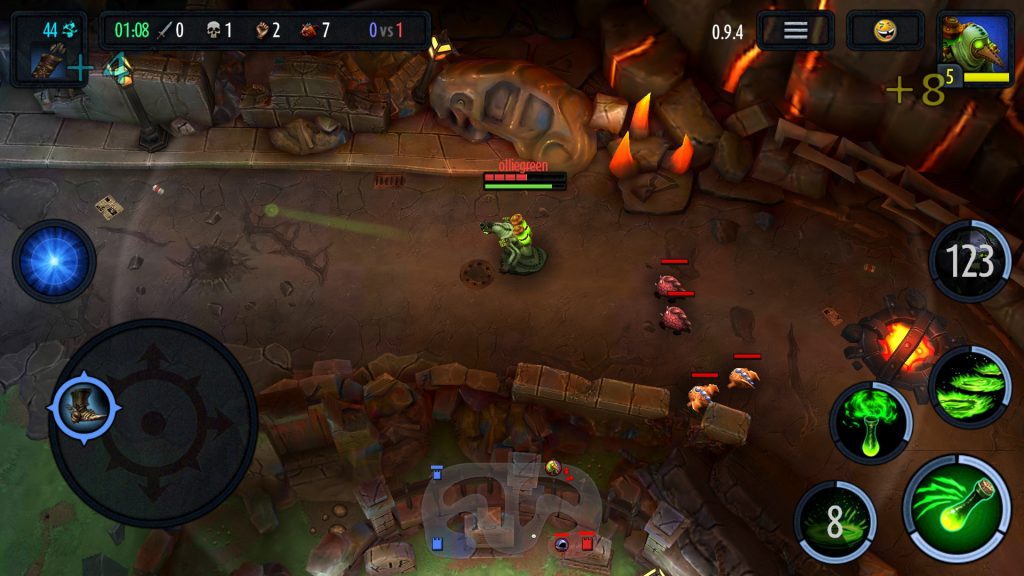 Heroes of SoulCraft MOBA screenshot 4