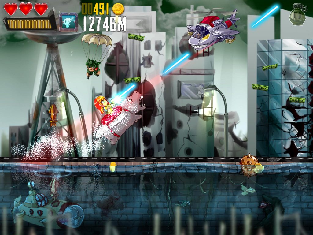 Ramboat Shoot and Dash screenshot 4