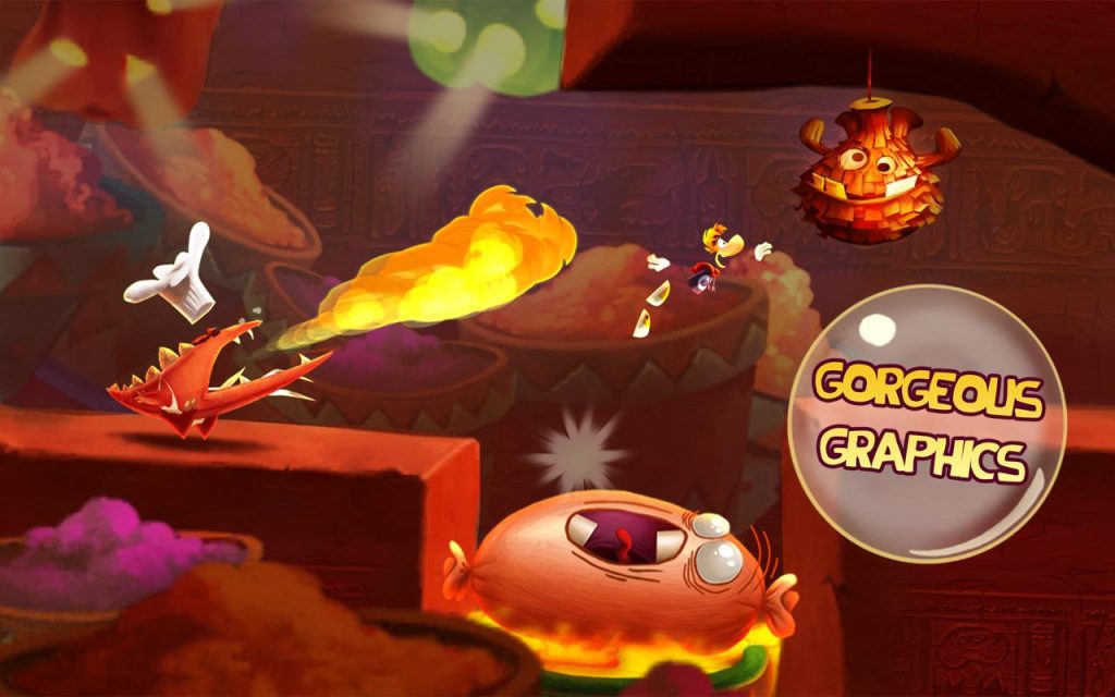 Rayman Fiesta Run screenshot 2