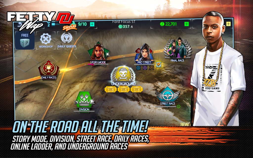 Fetty Wap Nitro Nation Stories screenshot 4