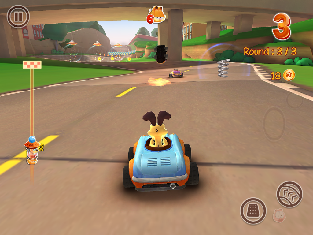 Garfield Kart Fast Furry screenshot 3