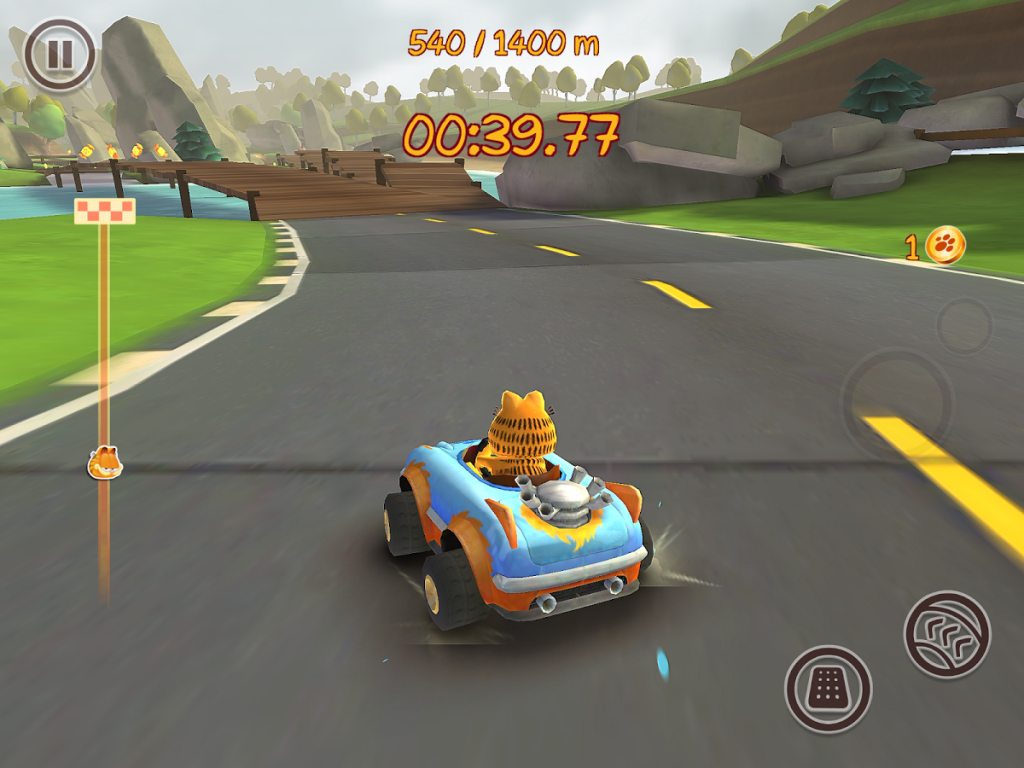 Garfield Kart Fast Furry screenshot 2