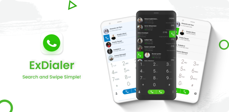exDialer App Android Free download