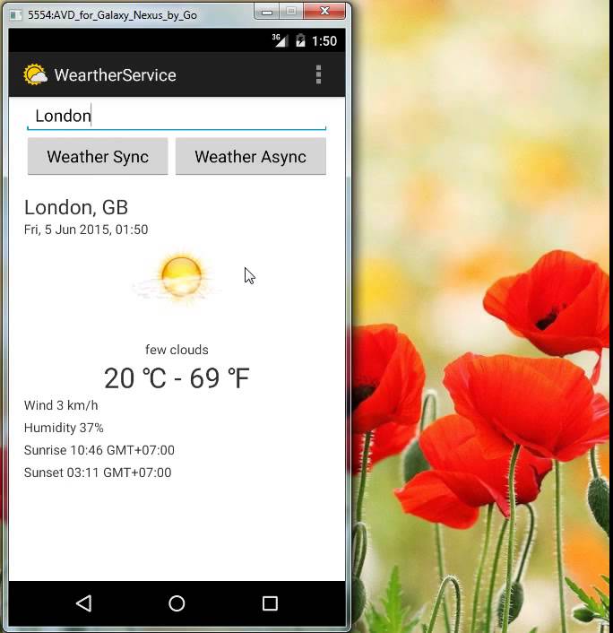 Weather Services App Android Free Download