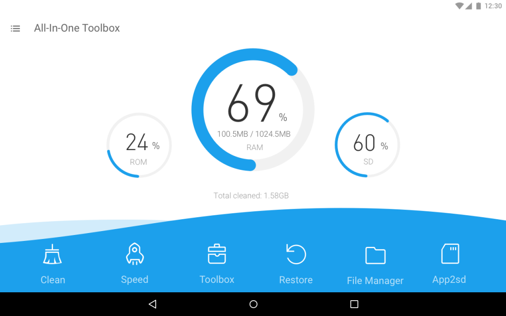 All In One Toolbox Cleaner screenshot 4