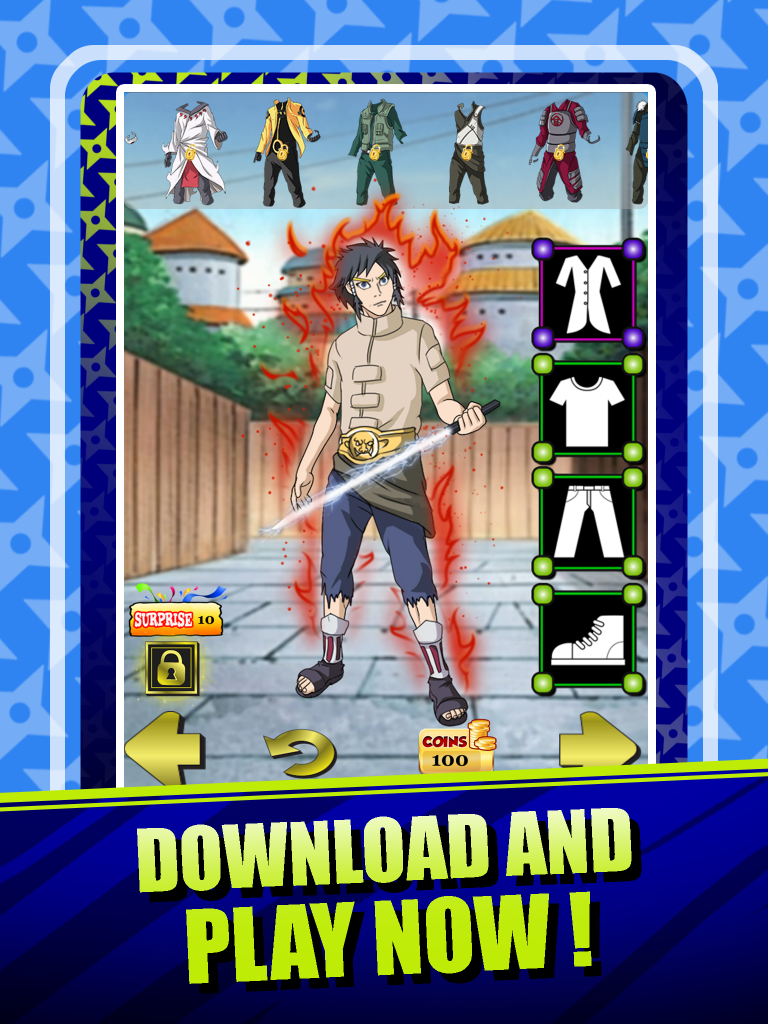 Create Your Own Ninja Hero screenshot 4