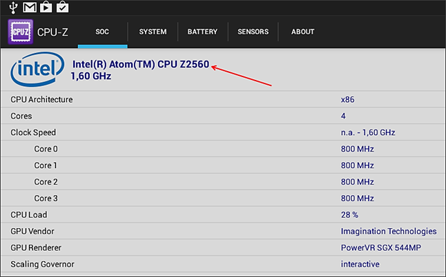 How to find out processor model of your device screenshot 1