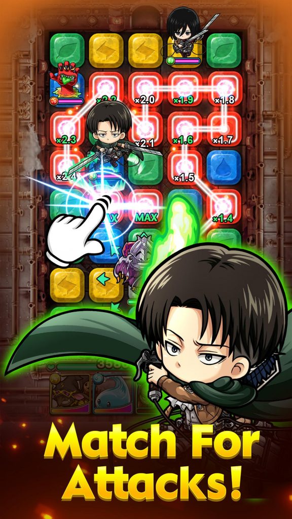 PMQ Attack on Titan Collab screenshot 5