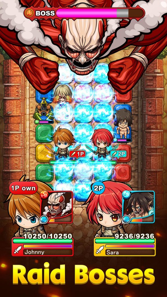 PMQ Attack on Titan Collab screenshot 4