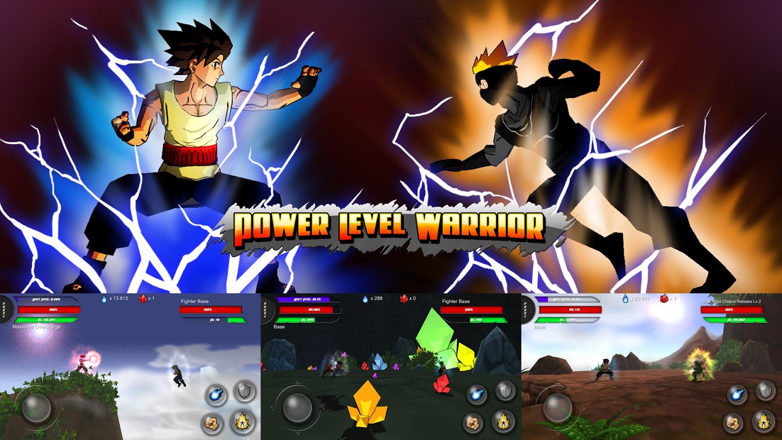 Power Level Warrior Game Android Free Download