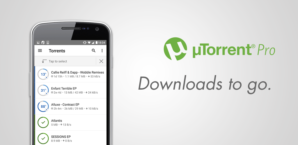 µTorrent Pro App Android Free Download