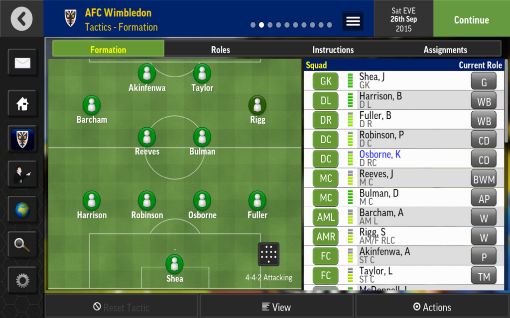Football Manager Mobile 2017 screenshot 2