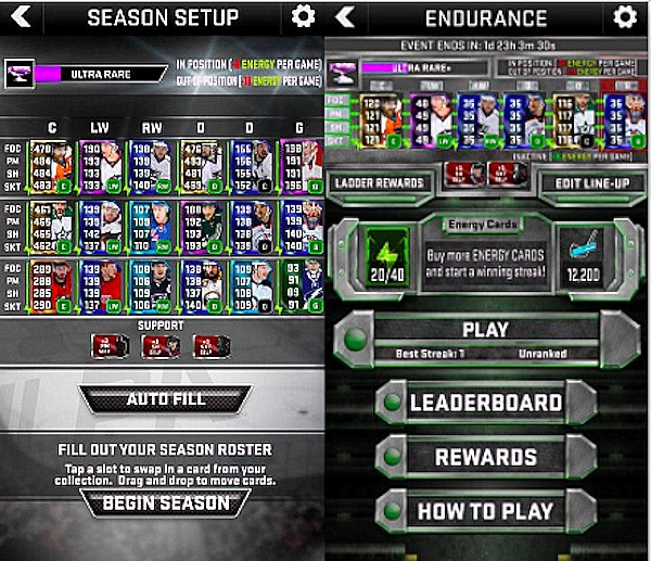 NHL SuperCard 2K17 screenshot 2
