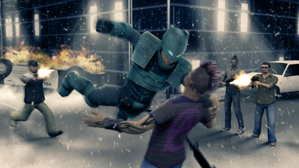 Bat Superhero Fly Simulator screenshot 4