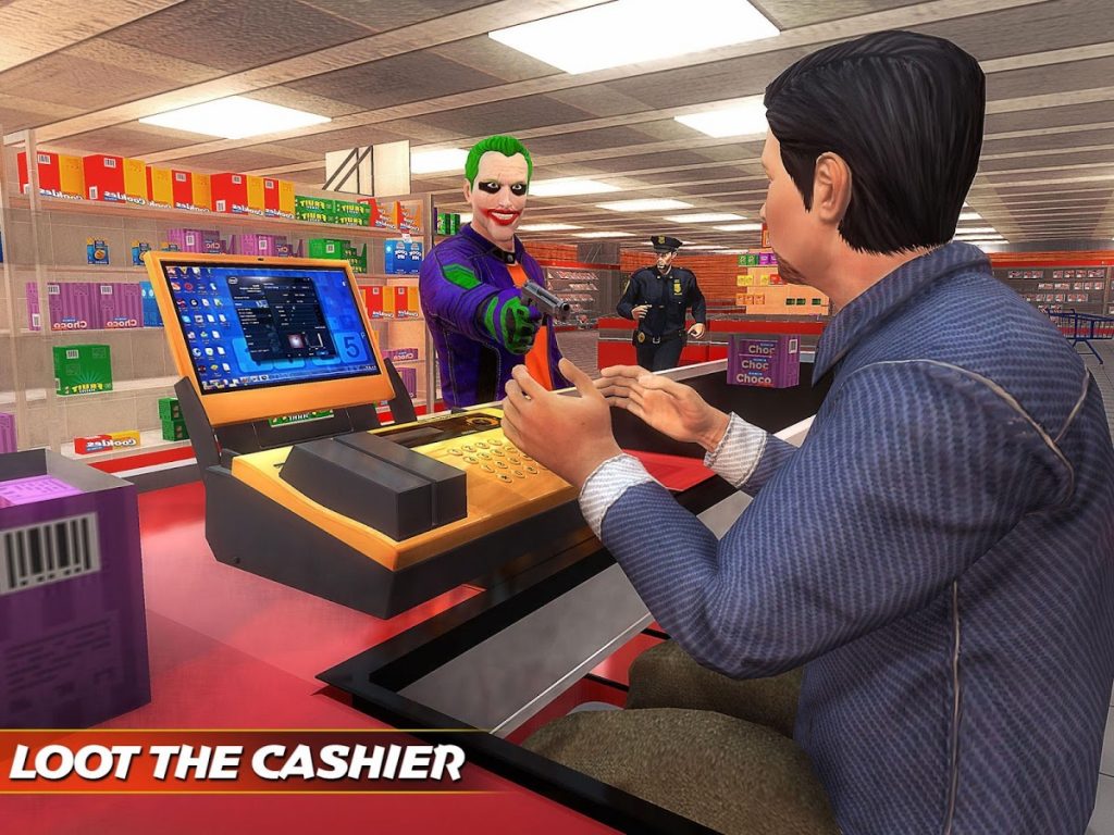 City Gangster Clown Attack 3D screenshot 5