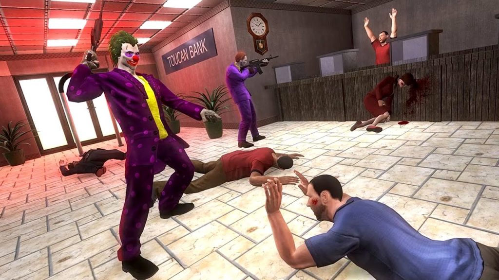 City Gangster Clown Attack 3D screenshot 4