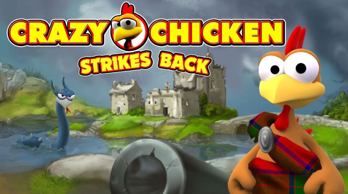CRAZY CHICKEN strikes back Game Android Free Download