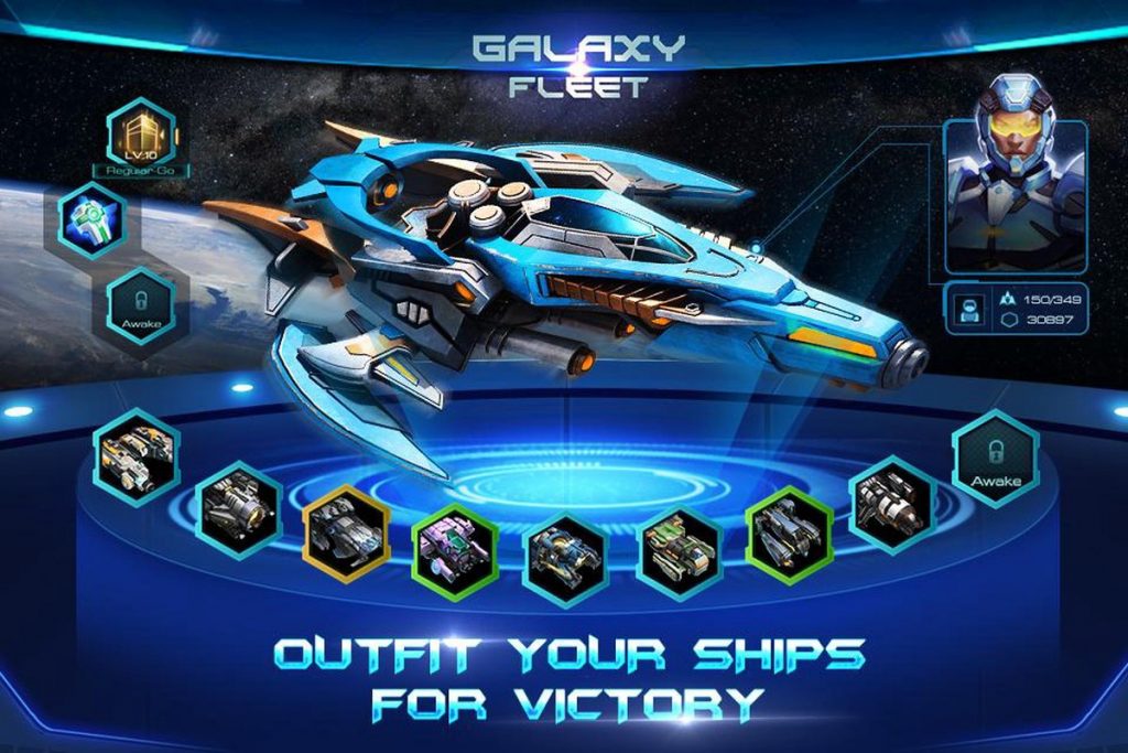 Galaxy Fleet Alliance War screenshot 5