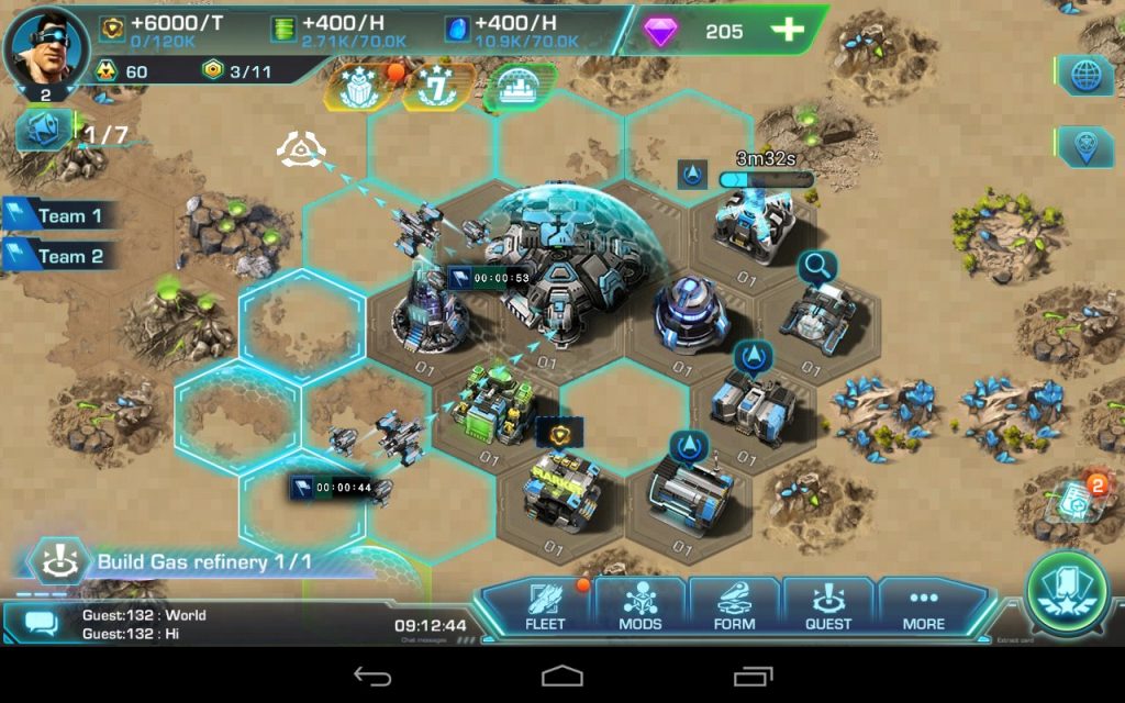 Galaxy Fleet Alliance War screenshot 2