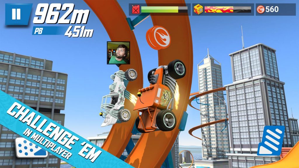 Hot Wheels Race Off screenshot 2