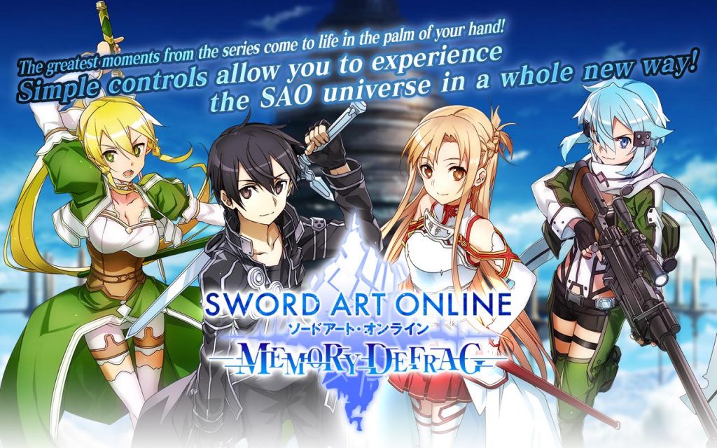 SWORD ART ONLINE Memory Defrag screenshot 5