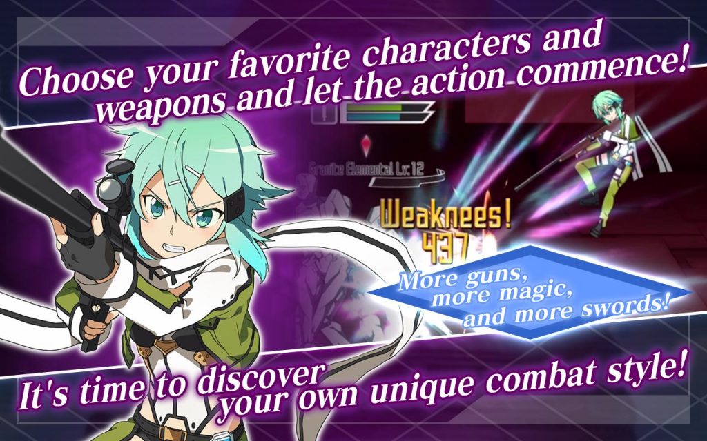 SWORD ART ONLINE Memory Defrag screenshot 4