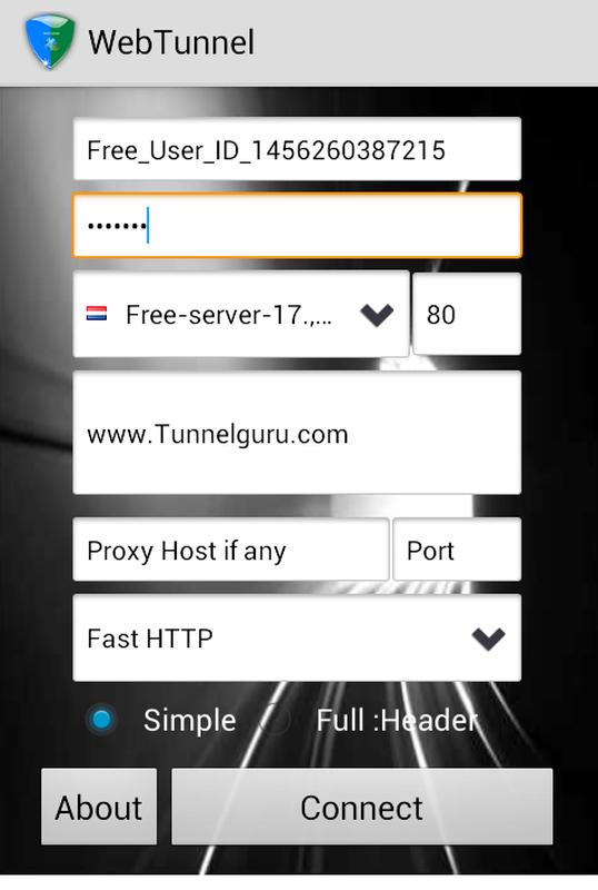 VPN Over HTTP Tunnel WebTunnel screenshot 5