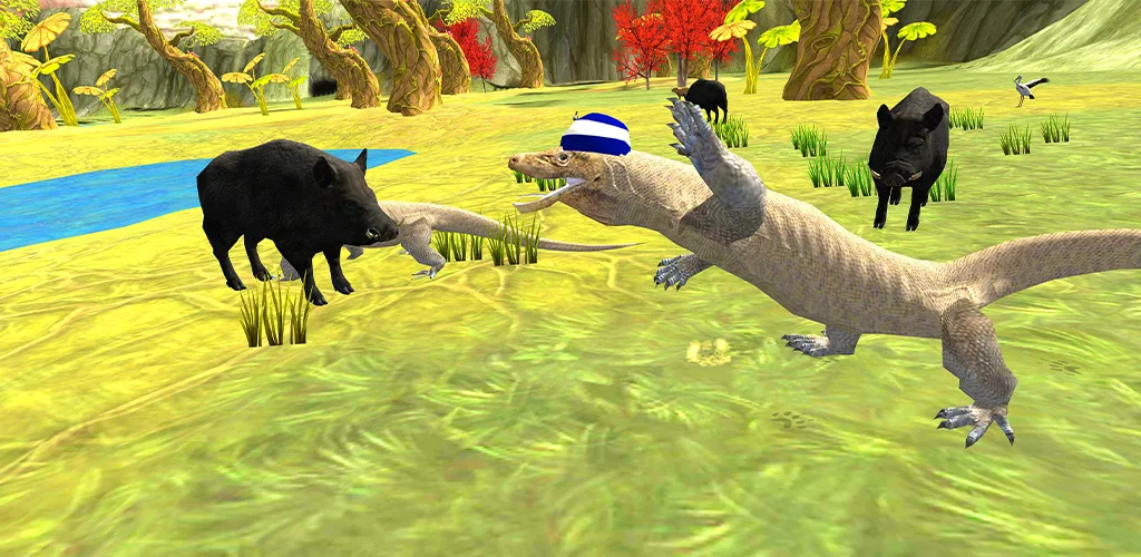 Komodo Dragon Lizard Simulator Game Android Free Download