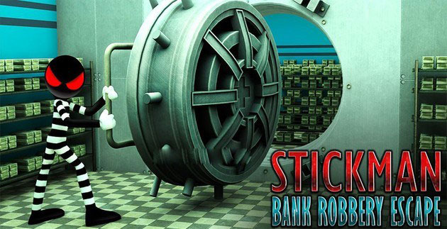 Stickman Bank Robbery Escape Game Android Free Download