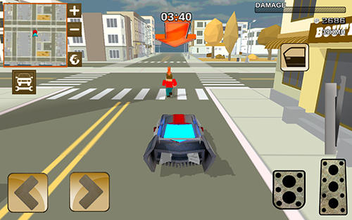 Blocky Fast Fury screenshot 4