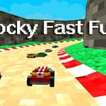 Blocky Hover Car City Heroes icon