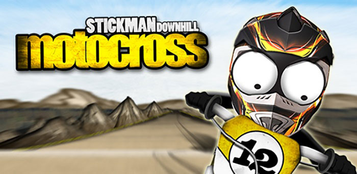Stickman Downhill Motocross Game Android Free Download